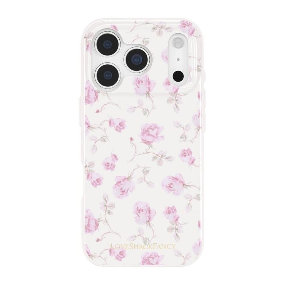 – Case-Mate Ribbon Rosa Flora iPhone 17 Pro Case with MagSafe Sterling Dusk